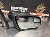 2012 FORD MUSTANG GT RH PASSENGER SIDE VIEW MIRROR BLCK OEM #1343