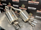 05-08 C6 CORVETTE TWIN SPORT / 2.5 in CORSA PERFORMANCE AXLE-BACK 3.5 TIPS #1407