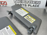 2012 FORD F150 STX SUN VISORS OEM #316