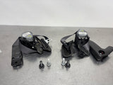 2012 C6 CORVETTE FRONT SEAT BELTS DRIVER / PASSENGER BLK OEM #1492