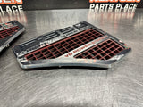 2008-2010 FORD F350 6.4 LARIAT POWERSTROKE RH LH FENDER EMBLEMS OEM #1055
