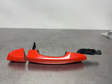2016 FORD MUSTANG GT RH EXTERIOR DOOR HANDLE ORANGE OEM #1478
