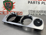 2011 MUSTANG GT DASH SPEEDOMETER CLUSTER TRIM BEZEL OEM #450