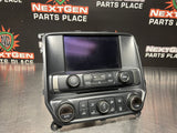 2015 CHEVY SILVERADO RADIO NAVIGATION SCREEN CLIMATE CONTROL 23176312 OEM #837