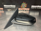 2012 FORD MUSTANG GT LH DRIVER SIDE VIEW MIRROR BLCK OEM #1343