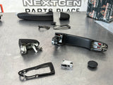 09 PONTIAC G8 WRAPPED EXTERIOR DRIVER PASS SIDE DOOR HANDLE FRONT & REAR SET 391