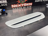 2008 PONTIAC G8 GT HOOD SCOOP VENTS WHITE OEM #1423