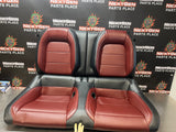 2024 FORD MUSTANG GT REAR LEATHER SEATS OEM #1226