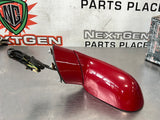 05 - 13 C6 CORVETTE USED OEM DRIVER LH SIDE MIRROR PRECISION RED #487
