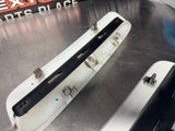 2008 PONTIAC G8 GT HOOD SCOOP VENTS WHITE OEM #1423