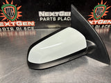 08-09 PONTIAC G8 RH PASSENGER SIDE MIRROR WHITE OEM #1423