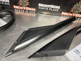 2006 C6 CORVETTE EXTERIOR A PILLAR TRIM with HARDWARE OEM #1407