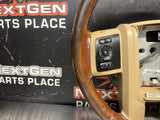 2012 FORD F350 STEERING WHEEL BC34-3F563-DG OEM #4181