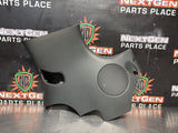 2006 C6 CORVETTE PASSENGER RH REAR QUARTER PANEL SPEAKER COVER BLACK OEM #1407