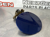 10-14 FORD MUSTANG GT FUEL DOOR GAS LID TANK COVER KONA BLUE OEM #395