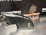 2016 FORD MUSTANG GT LH DRIVER SIDE VIEW MIRROR BLCK OEM #1292