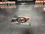 97- 04 C5 CORVETTE EXHAUST FILLER PLATE METAL #1425