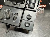 2005 CHEVY SILVERADO 2500HD HEADLIGHT SWITCH TRANSFER CASE SWITCH BLACK #802