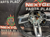 2015 FORD MUSTANG GT STEERING WHEEL W PADDLE SHIFTERS OEM #1427