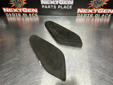 2016 CAMARO SS KNEE PADS CONSOLE TRIM JET BLCK SUEDE OEM #795