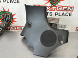 2005 C6 CORVETTE PASSENGER RH REAR QUARTER PANEL SPEAKER COVER BLACK OEM 15219452 #487