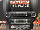 2015 FORD MUSTANG GT SHAKER 8” TOUCH RADIO FACE/CLIMATE CONTROL BEZEL OEM #1250