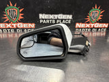 2015 FORD MUSTANG GT LH DRIVER SIDE VIEW MIRROR HEATED/ PUDDLE LIGHT WHITE OEM #1427