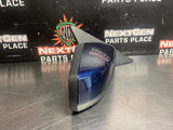 10-14 FORD MUSTANG GT RH PASSENGER SIDE VIEW MIRROR KONA BLUE OEM #1581