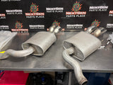 18-23 FORD MUSTANG GT ACTIVE QUAD TIP EXHAUST OEM #1573