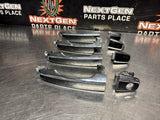 08-09 PONTIAC G8 LH/RH SIDE EXTERIOR DOOR HANDLES FRONT & REAR BLK OEM #1036