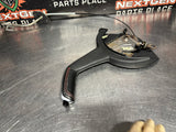 04-06 PONTIAC GTO E BRAKE RED STITCH HANDLE OEM #1438