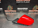 2015 FORD MUSTANG GT LH DRIVER SIDE VIEW MIRROR RED OEM #815