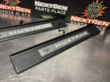 2016 MUSTANG GT CONVERTIBLE ILLUMINATED DOOR SILL PANELS OEM #1112