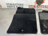 97-04 C5 CORVETTE FRONT FLOOR MATS BLACK OEM #361
