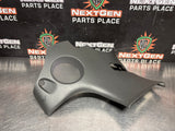 2006 C6 CORVETTE PASSENGER RH REAR QUARTER PANEL SPEAKER COVER BLACK OEM #1407