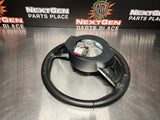 2015 FORD MUSTANG GT AUTO STEERING WHEEL W PADDLE SHIFTERS OEM #749