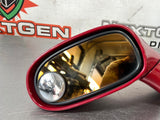 05 - 13 C6 CORVETTE USED OEM DRIVER LH SIDE MIRROR PRECISION RED #487