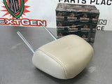 2011 FORD MUSTANG GT RH PASSENGER FRONT SEAT HEAD REST TAN OEM #481