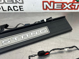 2015 MUSTANG GT ILLUMINATED DOOR SILL PANELS OEM #344