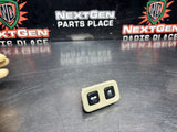 05-13 C6 CORVETTE TRUNK HATCH FUEL DOOR SWITCH BUTTON CASHMERE OEM #1364