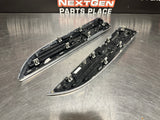 2011 FORD F350 DIESEL LH RH DRIVER PASSENGER SIDE FENDER EMBLEMS OEM #765