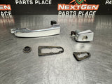 08-09 PONTIAC G8 LF DRIVER SIDE FRONT EXTERIOR DOOR HANDLE SILVER OEM #825