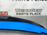 2013 FORD MUSTANG GT REAR SPOILER GRABBER BLUE W VR3 WICKER BILL OEM #491