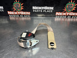 2006 C6 CORVETTE LH DRIVER SEAT BELT CASHMERE OEM #1364