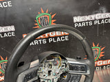 2015 FORD MUSTANG GT STEERING WHEEL W PADDLE SHIFTERS OEM #1434