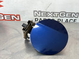 10-14 FORD MUSTANG GT FUEL DOOR GAS LID TANK COVER KONA BLUE OEM #395