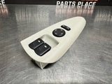 2007 C6 CORVETTE LH DRIVER WINDOW SWITCH LIGHT GREY OEM 10322620 10399464 #704