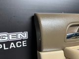 2014 CHEVY SILVERADO 2500HD RH PASSENGER REAR DOOR PANEL LIGHT CASHMERE OEM #758