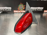 10-14 FORD MUSTANG GT LH DRIVER SIDE VIEW MIRROR RUBY RED OEM #757