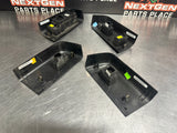 2008 FORD F350 LH & RH FRONT AND REAR DOOR WOODGRAIN WINDOW SWITCH SET OEM #1055